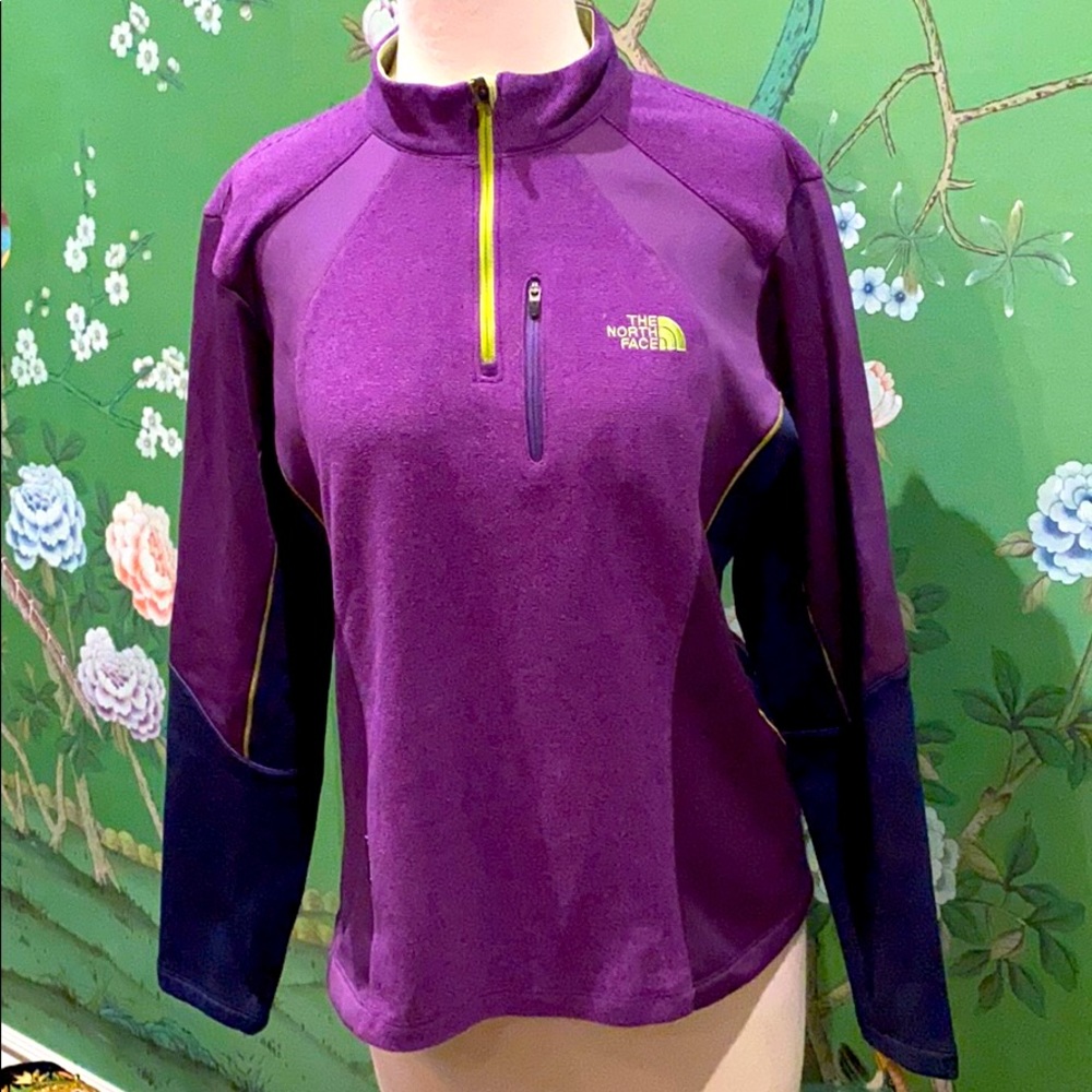 North Face Half-Zip Polartec Ski Pullover